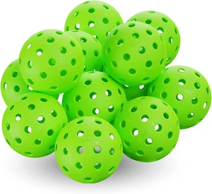 Pickleball Ball Professional Set USAPA 40 Holes Approved for Outdoor Courts NEW - Picture 1 of 7