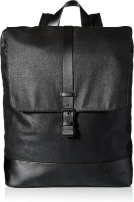 Mochila de lona recubierta para hombre Calvin Klein, talla única/negra, F3 (A703T) Foto 1 de 4