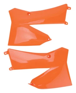 UFO KTM Orange Plastic Radiator Shrouds/Covers (KT03088-127) - Picture 1 of 1