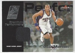 2001-02 Fleer Premium - Camisetas Premium Solid Performers - Shawn Marion - #SM - Imagen 1 de 1