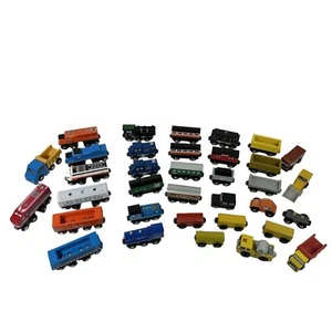 Maison Joseph Battat x BRIO x Thomas the Train Mixed Lot of 35 Wooden Vehicles - Picture 1 of 8