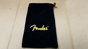 Fender Black Velvet Drawstring Bag - Picture 1 of 3