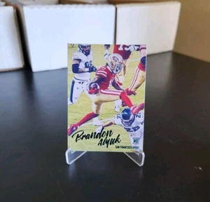 2020 Panini Chronicles Luminance Brandon Aiyuk Rookie Green #219 49ers RC  - Picture 1 of 2