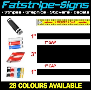 AUTO STREIFEN VINYL GRAFIK AUFKLEBER STICKER RENNEN MOTORHAUBE VIPER UNIVERSAL PASSEND FÜR ST - Bild 1 von 2