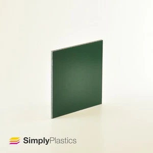 3mm Alupanel® Green Aluminium Composite Dibond Sheet Panel / Size A4 & A3 - Picture 1 of 1