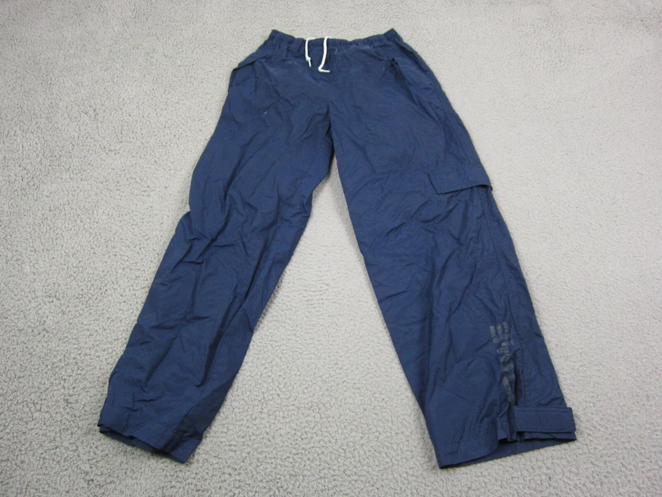 Pantalones NIKE Vintage Juveniles Grandes Azul Atlético Años 90 Nylon Cortavientos Niños Foto 1 de 4