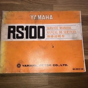 Yamaha RS100 RS 100 Workshop Manual - Picture 1 of 9