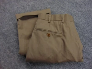 Brooks Brothers Dress Pants Mens 34x30 Madison 1818 Brown - Picture 1 of 11