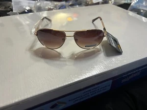Gafas de sol Foster Grant Beauty Lab para mujer PT3 doradas rosa aviador 100 % UV - Imagen 1 de 4