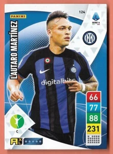 PANINI CALCIATORI ADRENALYN XL 2022 2023 N.124	Lautaro Martínez	Inter	Base card - Picture 1 of 1