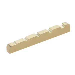 Pre-slotted Brass String Nut for 5-string Electric Bass Guitar Part A8Q9 - Picture 1 of 5