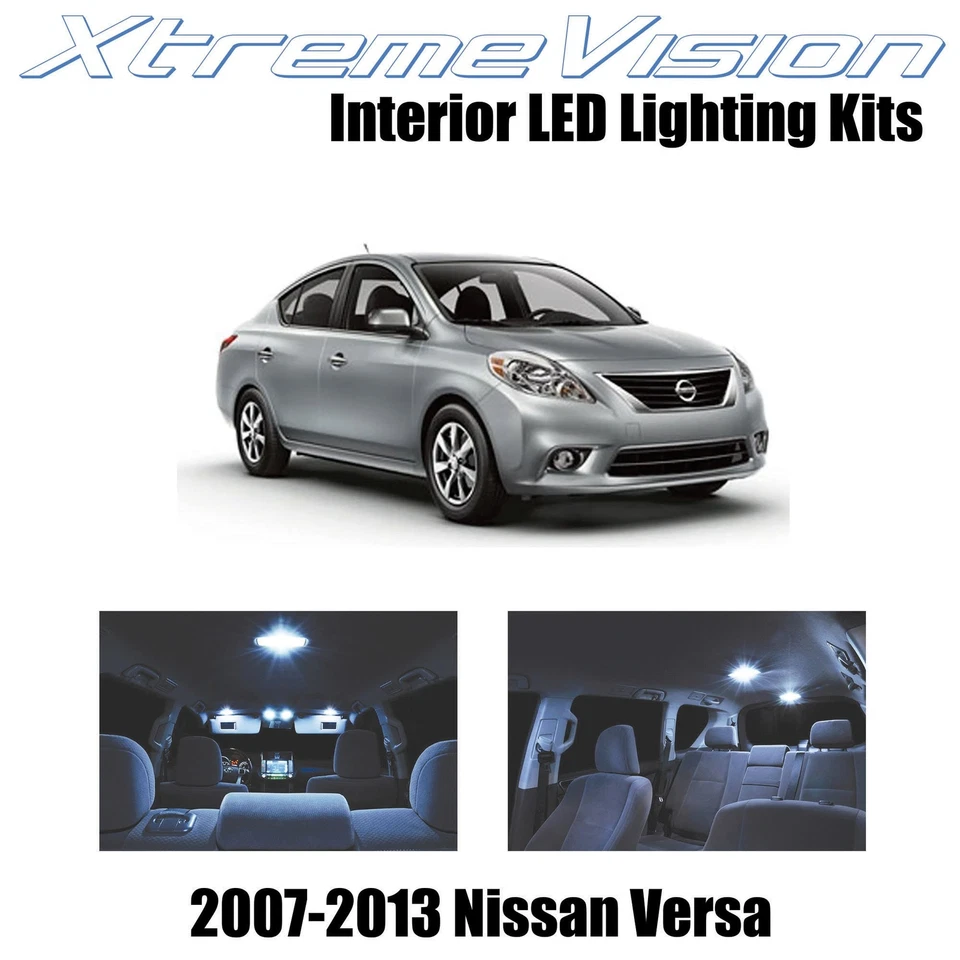 XtremeVision Interior LED for Nissan Versa 2007-2013 (6 pcs) - Image 1 of 1