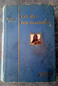 Karl May "Winnetou II", blauer illustrierter Fehsenfeld-Radebeul, Claus Bergen - Bild 1 von 4