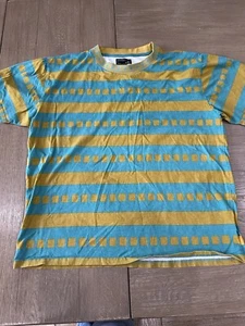 Enjoi T Shirt chartreuse and Teal Graphic print size large - Picture 1 of 3