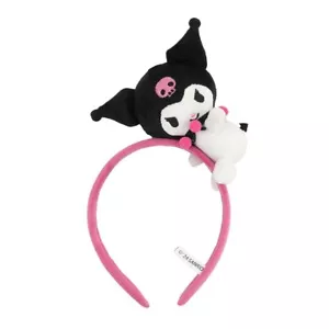 NEW Bioworld - Sanrio Kuromi 3D Plush Cosplay Headband - Picture 1 of 4