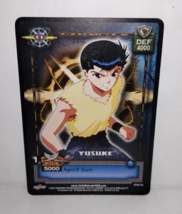Yu Yu Hakusho TCG Yusuke ST9/176 Ghost Files CCG carta rara non foil come nuova - Foto 1 di 7