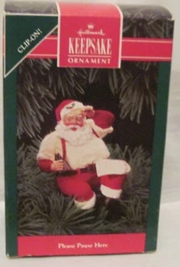 1992 - PLEASE PAUSE HERE - COCA COLA SANTA - COMO NUEVO EN CAJA LIGERAMENTE RASPADA - Imagen 1 de 1