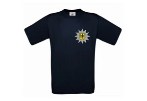 T-Shirt BUNDESPOLIZEI blau - Polizeistern - Picture 1 of 4