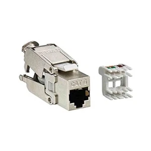 LEVITON 6S180-SH6 Cat 6 Shielded QuickPort Connector SAN 010 - Picture 1 of 2