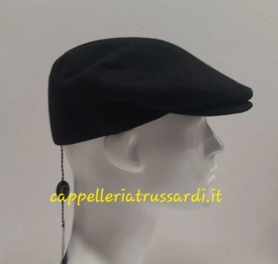 COPPOLA BERRETTO BLU  LANA  MADE IN ITALY MISURA XL 60/61 - Immagine 1 di 4