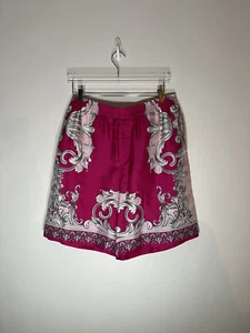 [new] VERSACE College Fit Silk Shorts [XL] Pink MSRP $1,295.00 - Picture 1 of 3