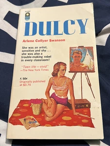 1966 DULCY Arlene Collyer Swanson TEENAGER SHY ARTIST & REBEL NOVA Books N156F - Picture 1 of 2