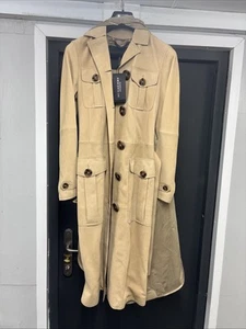 burberry suede coat - Picture 1 of 20