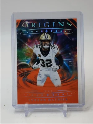 TYRANN MATHIEU 2025 ORIGINS NFL FOOTBALL ORANGE SAINTS /149 Q2161 - Image 1 of 2