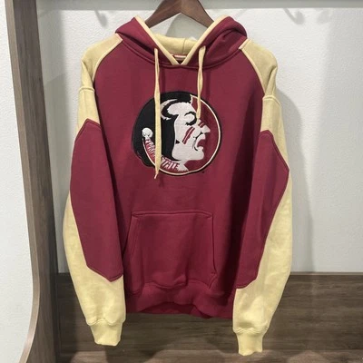 Florida State Seminoles Colosseum Sweatshirt Garnet Size Large Embroidered Read - Image 1 of 4