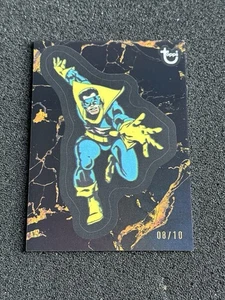 2025 Topps Marvel Comic Book Heroes 1975 #38 Goliath BLACK & GOLD REFRACTOR /10 - Picture 1 of 7