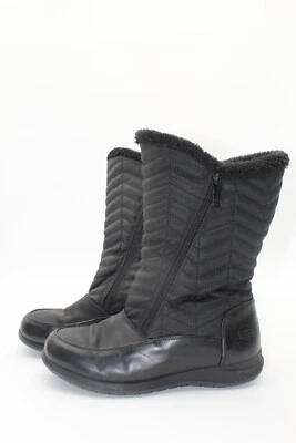 Totes Mujer Jodi Negro Cálido Impermeable Invierno Nieve Lluvia Botas Talla 9W Ancho Foto 1 de 4