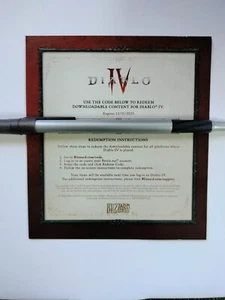 DIABLO IV 4 DLC BONUS - Lichtträgerhalterung + Caparison Faith Halterung Rüstung PS4 PS5 - Bild 1 von 2