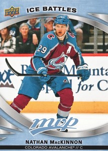 2023-24 Upper Deck MVP Hockey Ice Battles #75 Nathan MacKinnon