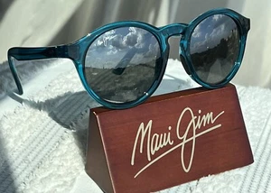 Maui Jim Pineapple MJ 784 06D Teal Green Frame + Neutral Grey Polarized Lenses - Picture 1 of 7