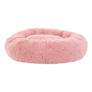 i.Pet Pet Bed Dog Cat 90cm Large Soft Plush Pink Cushion Bed Washable - Picture 1 of 7