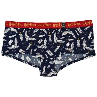 NWT TORRID Boyshort Pantie Underwear Sz 1X-2X Harry Potter Blue Red - Image 1 of 4