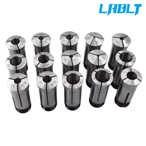LABLT 15 Pezzi 5C Set Collettore Tondo Tornio Frazionario da 1/8" a 1" Alta Precisione - Foto 1 di 6