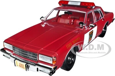 1987 CHEVROLET CAPRICE MINNESOTA STATE TROOPER FARGO MOVIE 1/18 GREENLIGHT 19125 - Image 1 of 4