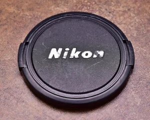 Retro Genuine Nikon NIKKOR 72mm Snap-on Front Lens Cap Japan (#2909) - Picture 1 of 2