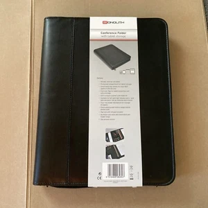 Monolit Konferenzmappe A4 Mir Rechner und Tablet Fach Im Leder Optik - Bild 1 von 2