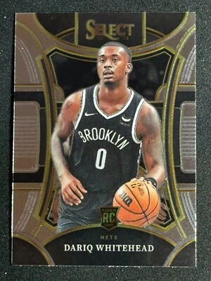 2023 Panini Select Mezzanine Rookie RC Dariq Whitehead #308 Nets SP - Image 1 of 2