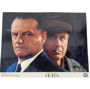 Lobby Cards Jack Nicholson Danny DeVito Hoffa  Teamsters Mafia Movie Set Of 3