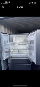 AEG RMB954F9VX Fridge Freezer American Stainless Steel GRADE B - Picture 1 of 7