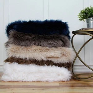 Soft Long Pile Faux Fur Material Furry Hair Cuddly Craft Christmas Fabric 58" - Picture 1 of 78