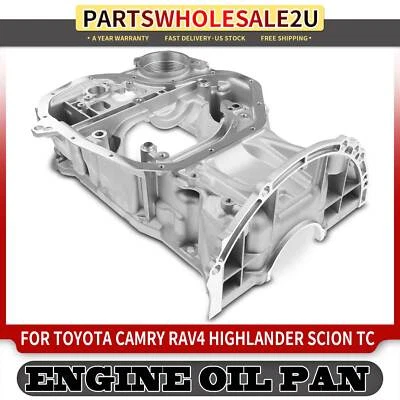 Sumidero de cárter de aceite para Toyota Camry RAV4 Sienna Avalon Venza Scion tC L4 2,5 L L L4 2,7 L Foto 1 de 4