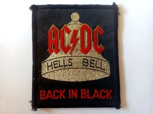 AC/DC Hells Bell Vintage 80er Jahre Patch - Bild 1 von 2