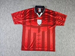 Camiseta de fútbol retro visitante de la Selección Nacional de Inglaterra 1998 1999 talla L - Imagen 1 de 9