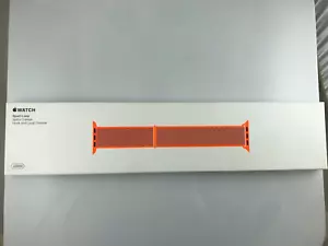 Original Apple Watch Series 9 8 Sport loop band 42mm 44mm 45MM 49MM Spicy Orange - Picture 1 of 8