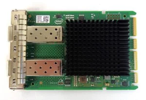 Carte réseau Dell Intel X710 double port 10 GbE SFP + OCP 3.0 0YJYK1 NEUVE - Photo 1/1