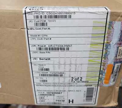 Cisco AIR-CT3504-RMNT Rack Mount for 3504 - Image 1 of 2